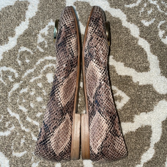 Valentino Snake Skin Ballet Flats - Picture 8 of 15